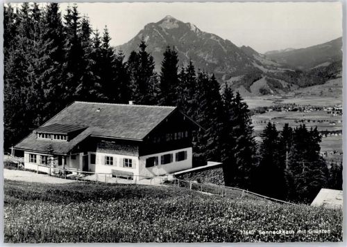 Ofterschwang 1965 Jugenderholungsstätte Sonneckhütten