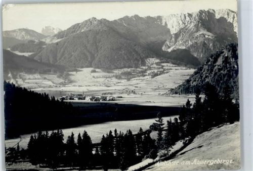 Walchsee Kaisergebirge Winter