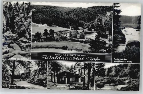 Windischeschenbach Partie am Butterfass, Johannistal, Waldfrieden - Hütte