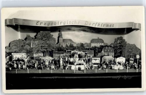 Erzgebirgische Dorfkirmes, Modell Jahrmarkt