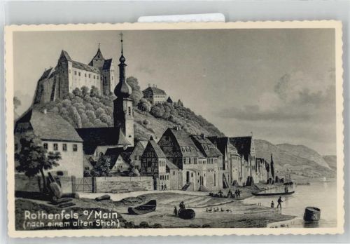Rothenfels nach Stich