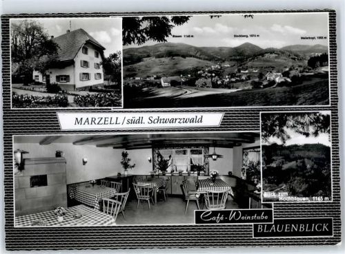 Marzell Cafe Weinstube Blauenblick Hochblauen