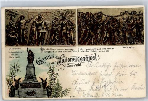 Niederwald 1901, Nationaldenkmal