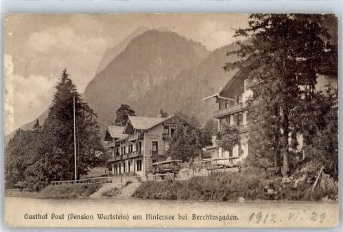 83486 W8243 Hintersee b Berchtesgaden - Gasthaus Post