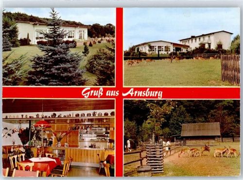 35423 W6302 Arnsburg , Hess - Gasthaus Pension Klosterwald