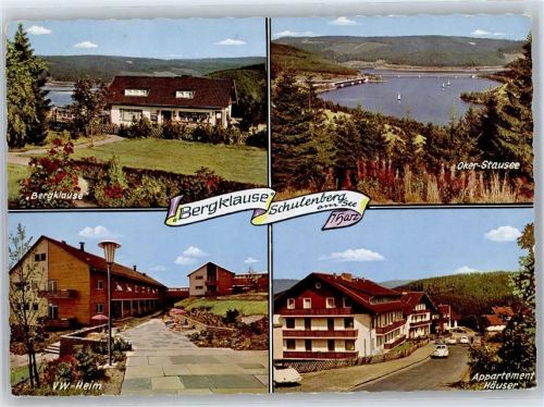 38707 W3396 Schulenberg - Gasthaus Cafe Bergklause Oker-Stausee VW-Heim