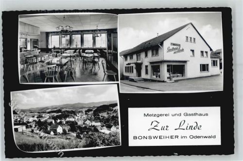 69509 W6942 Bonsweiher - Gasthof Metzgerei zur Linde
