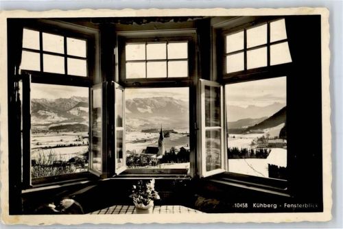Seifriedsberg 1939 Cafe Kühberg Fensterblick