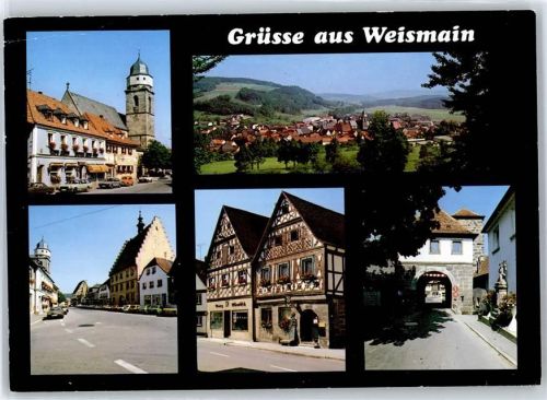 Weismain Kirche Gasthaus Tor