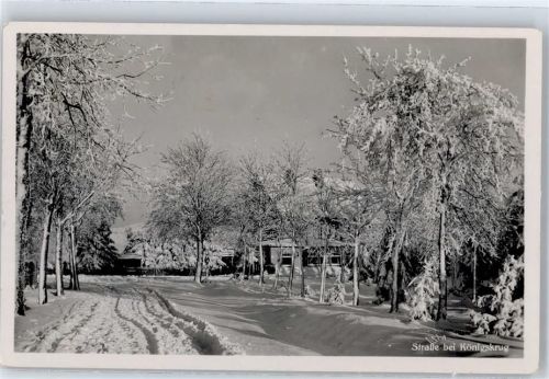 Königskrug im Winter Hauptstrasse