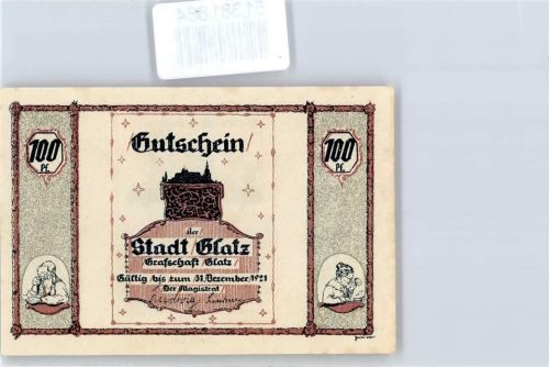 Glatz 100 Pfennig
