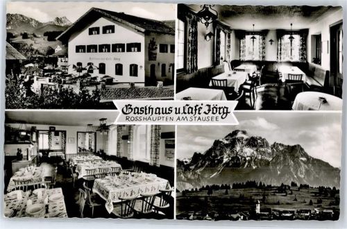 Roßhaupten Gasthaus Cafe Jörg