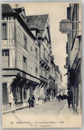 Beauvais La rue Saint-Jean