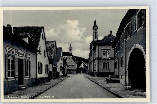 Auggen Hauptstraße Geschäft Willy Geugelin