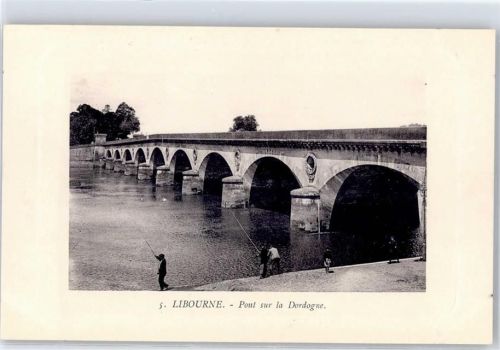 Libourne Pont sur la Dordogne