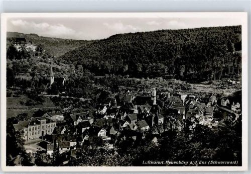 75305 W7540 Neuenbürg , Württ 1937 - Kirche