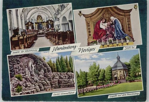 Neviges Kapelle auf dem Marienberg Inneres der Klosterkirche