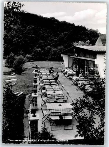 61276 W6395 Neuweilnau - Minigolf Pension Cafe