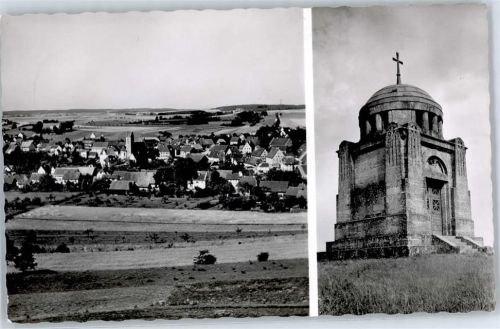 88356 W7965 Ostrach - Fatima Kapelle Kriegerdenkmal