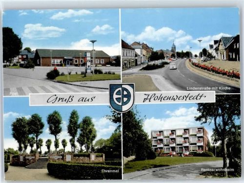 24594 W2354 Hohenwestedt - Lindenstrasse Kriegerdenkmal