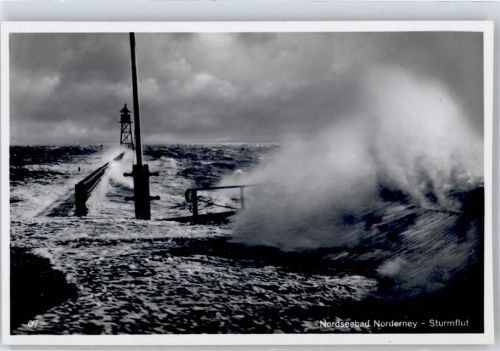Norderney Sturmflut