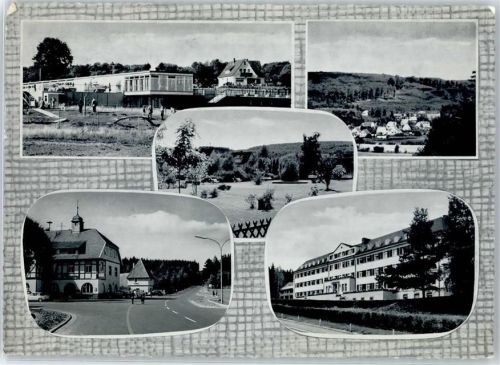 Hochwaldhausen Schwimmbad Genesungsheim A.O.K. Kassel