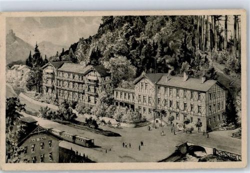 99842 O5907 Thal b Eisenach, Thür - Das Wartburg-Heim der Deutschen Gesellschaft für Kaufmanns-Erholungsheime