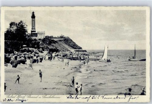 Seebad Horst Leuchtturm Strand