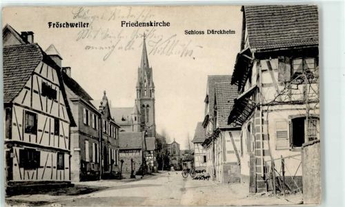 Froeschwiller Friedenskirche Schloss Dürckheim