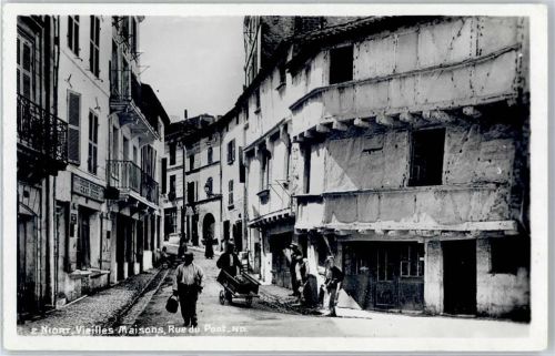 Niort Vieilles Maisons Rue du Pont