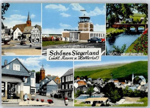 Burbach Flughafen Siegerland Brücke Hellertal Geschäft
