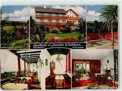 Schwann Gasthaus Pension Cafe Waldhorn