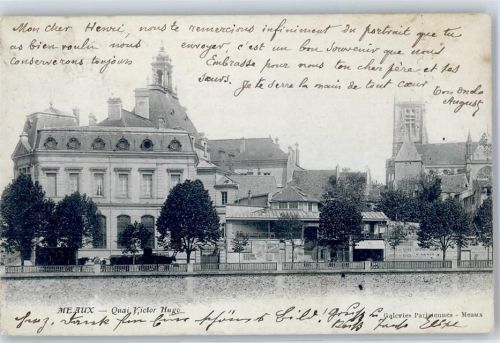 Meaux 1903 Quai Victor Hugo