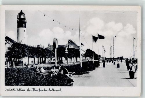 Baltijsk Pillau - Leuchtturm Kurfürstenbollwerk