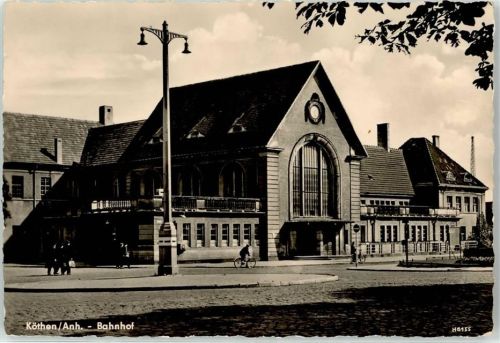 06366 O4370 Köthen , Anh - Bahnhof