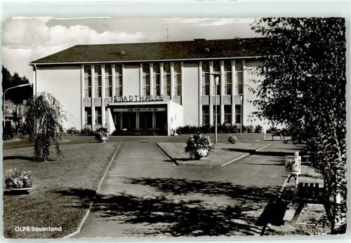57462 W5960 Olpe , Biggesee - Stadthalle
