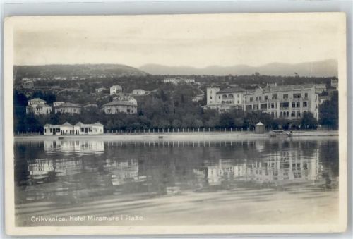 Crikvenica Hotel Miramare und Strand