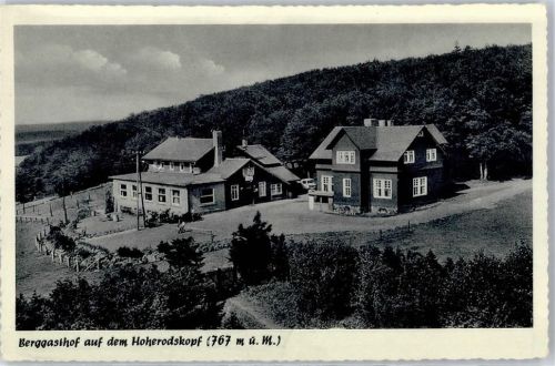 63679 W6479 Hoherodskopf , Hess - Berggasthof Hoherodskopf Clubhäuser des VHC