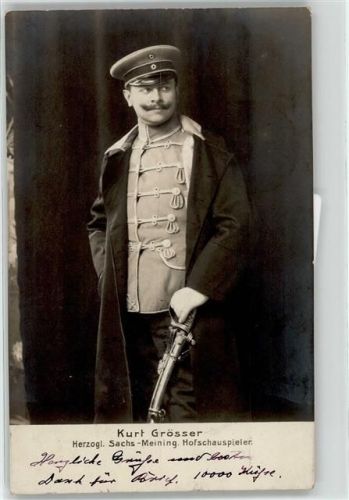 Grösser, Kurt Theaterschauspieler 1904