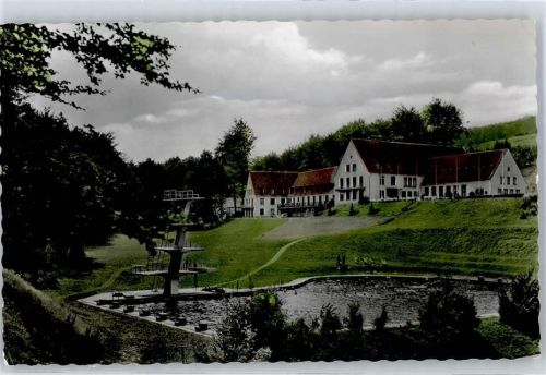 30890 W3013 Barsinghausen Lithographie Niedersächsisches Fußball Verbandsheim