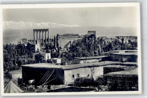 Baalbek Tempelausgrabungen