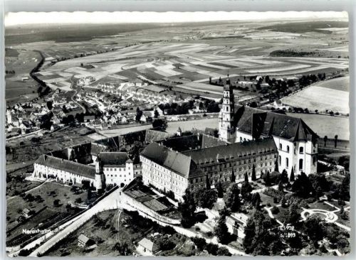 Neresheim Fliegeraufnahme Abtei Kloster Benedektiner