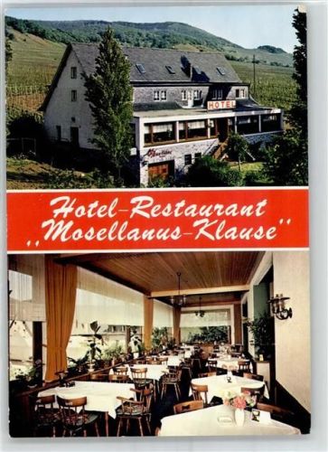Bruttig Hotel Gasthaus Mosellanus-Klause
