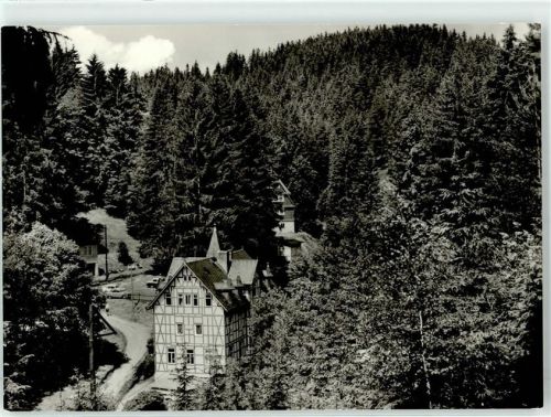 Großbreitenbach Erholungsheim Bad Finkenmühle Schwarzatal