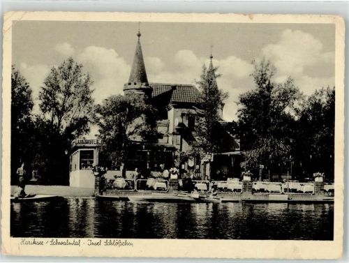 Hariksee Gasthaus Paul Kruff Jos.Breuer Insel Schlößchen