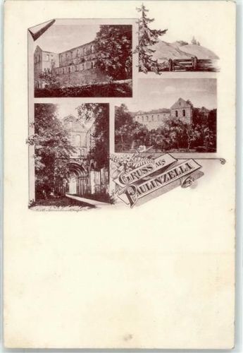 Paulinzella 1896 Burg