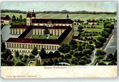 Waldsassen 1905 Kloster