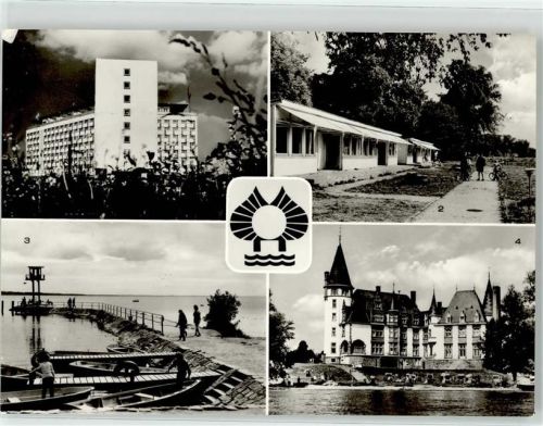 Klink Urlaubersiedlung Völkerfreundschaft Erholungsheim Bungalow Mole Schloss