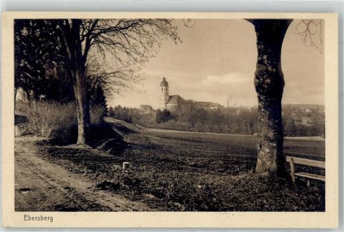 85560 W8017 Ebersberg , Oberbay - Blick auf Ebersberg