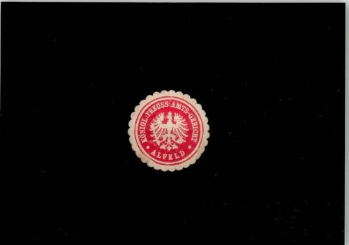 Alfeld Siegelmarke